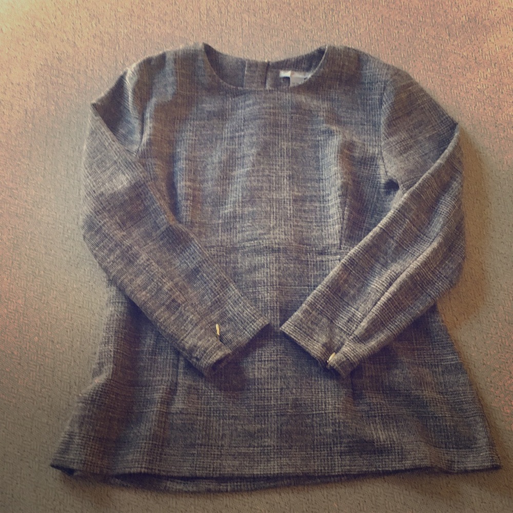 Stylish tailored patterned H&M top